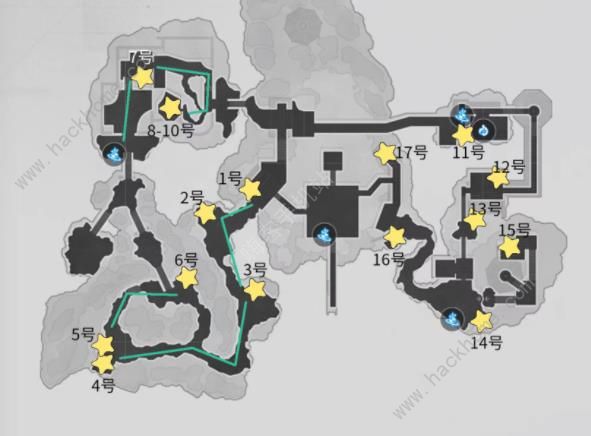 崩坏星穹铁道 罗浮绥园 宝箱全图 & 位置图解